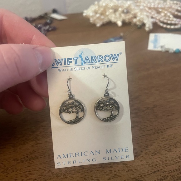 Bosnai Tree Earrings. - Picture 1 of 2